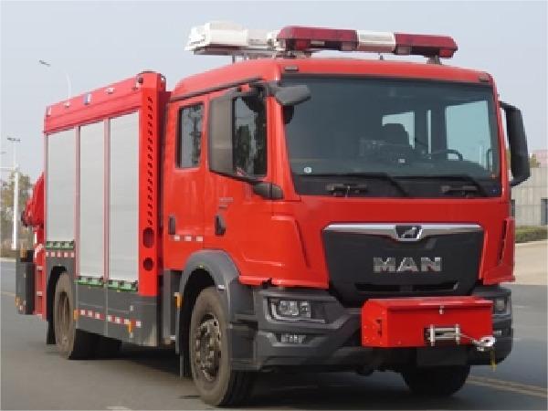 德國曼搶險救援消防車